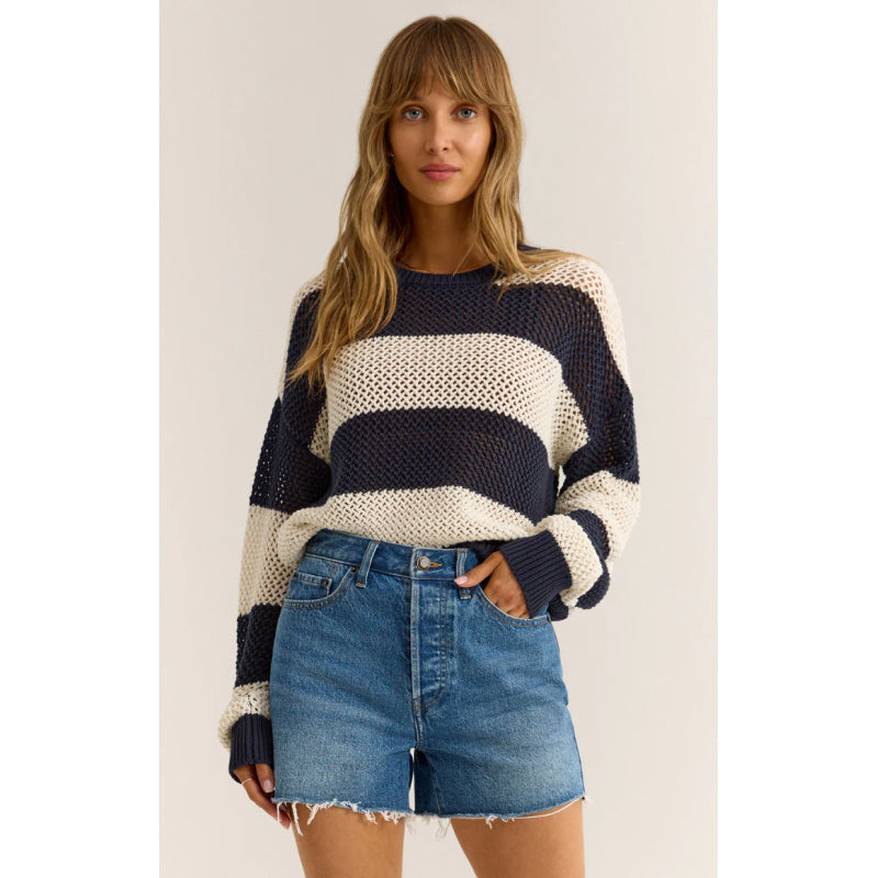 Z Supply Broad Beach Stripe Sweater