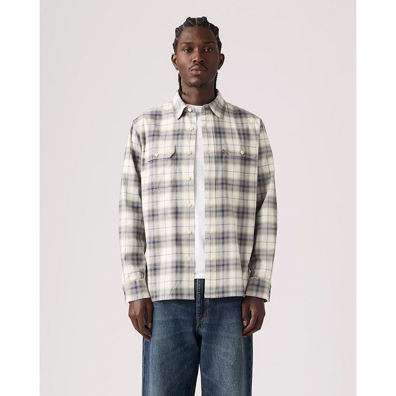 トップス PLAID HEAVY SLUB COTTON SHIRT Levi's Classic Worker Plaid Shirt Men's