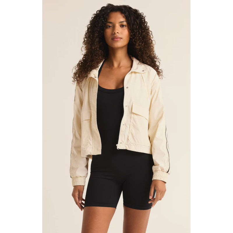 Z Supply On Track Nylon Jacket