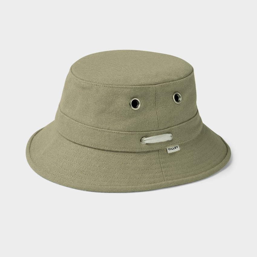 Tilley Hemp Bucket Hat - Light Olive - S