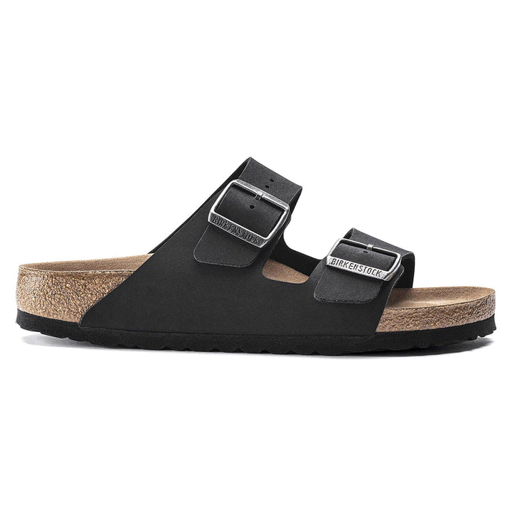 Birkenstock Arizona Vegan Black Birkibuc - Étroit