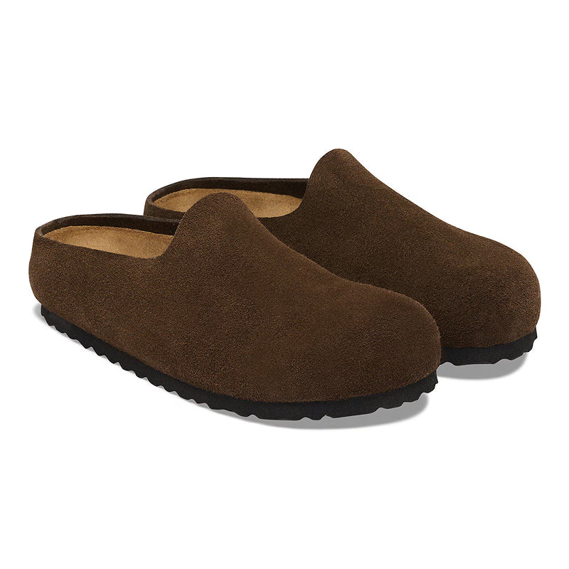 Birkenstock Amsterdam Cuir Suède Enveloppé - Carafe
