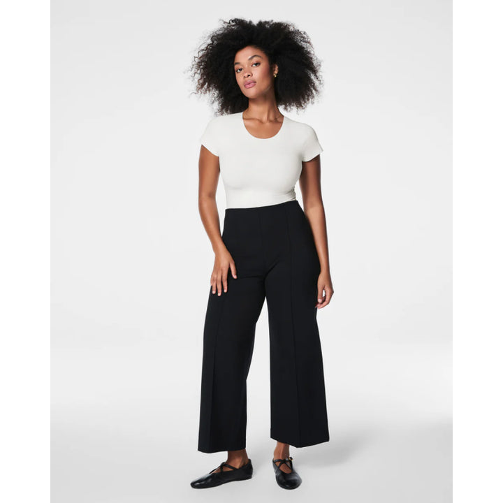 SPANXsmooth™ PerfectFit Ponte Cropped Wide Leg Pant