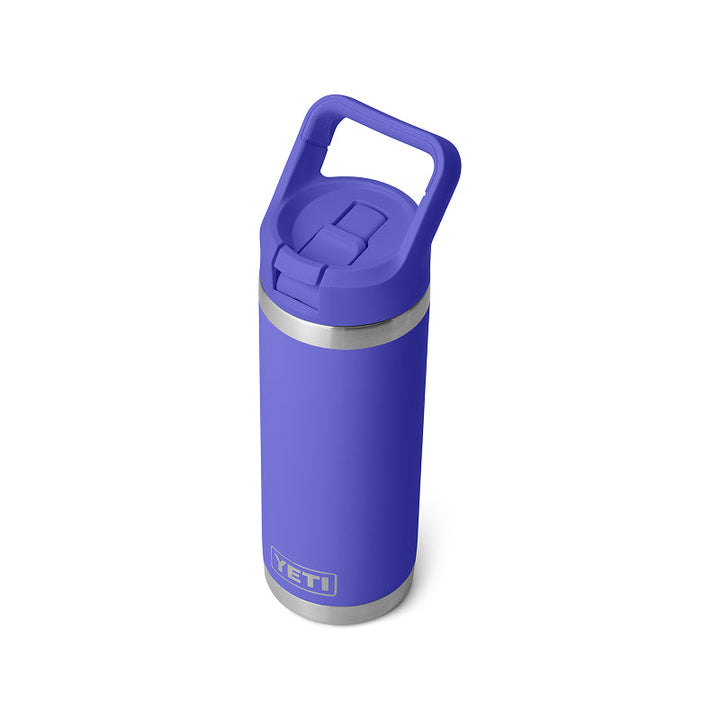 Yeti 18 oz Rambler Bottle with Straw Bottle