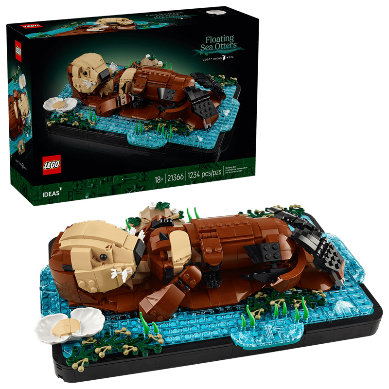 LEGO Floating Sea Otters