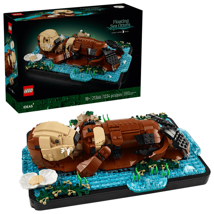 LEGO Floating Sea Otters