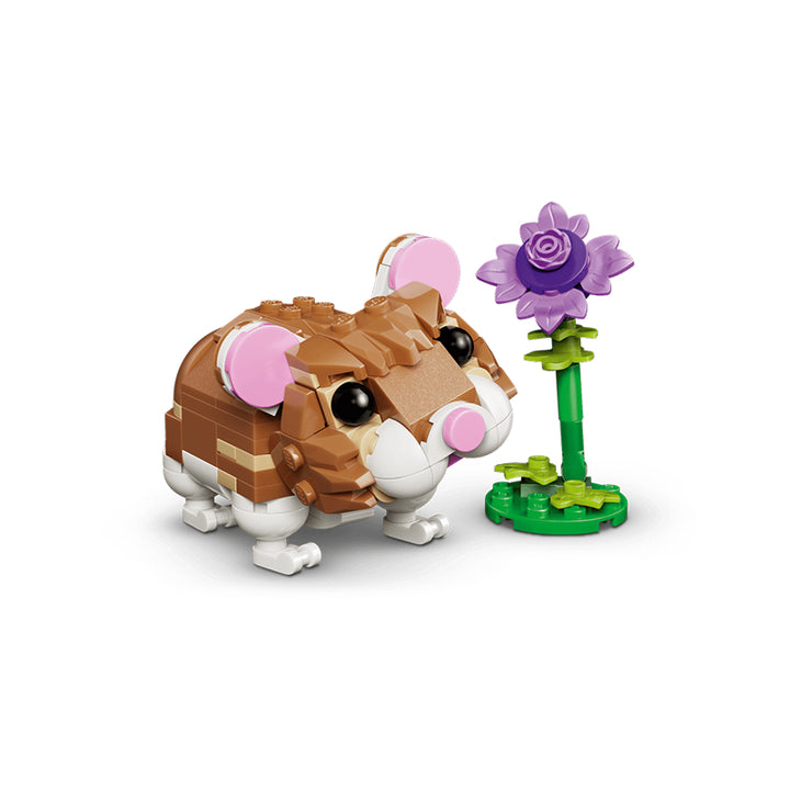 LEGO 3-in-1 Cute Hamster with Flower