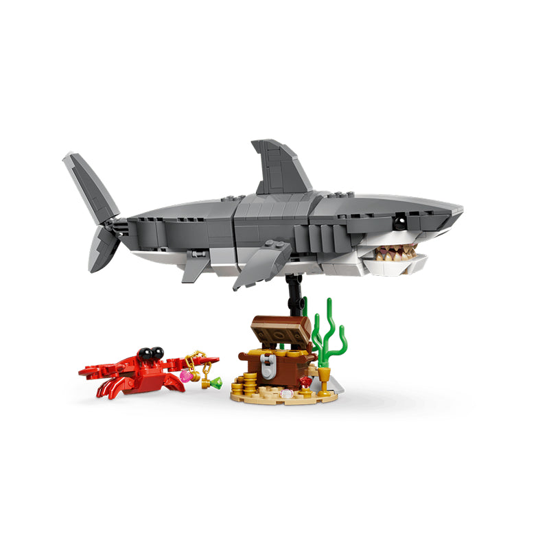 LEGO 3-in-1 Fierce Shark With A Treasure Chest