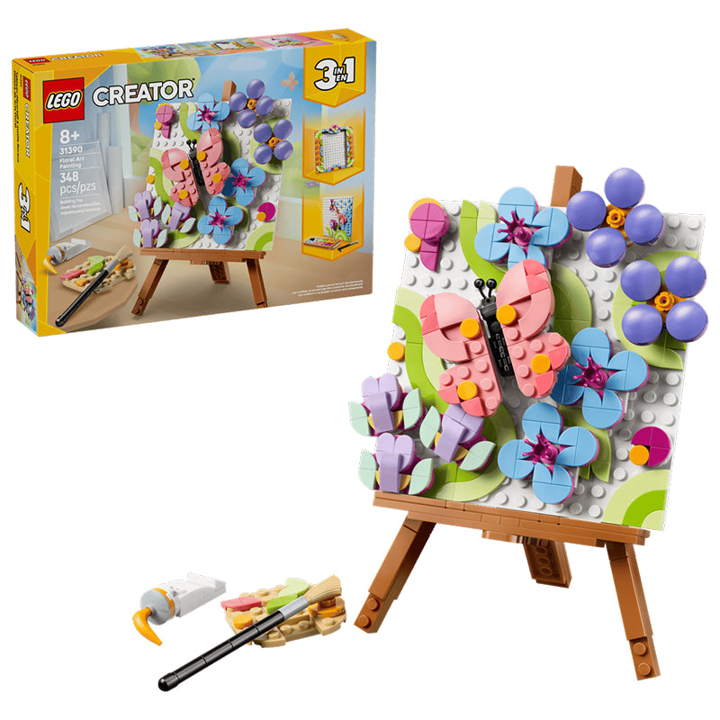 LEGO 3-in-1 Floral Art Decor Painting