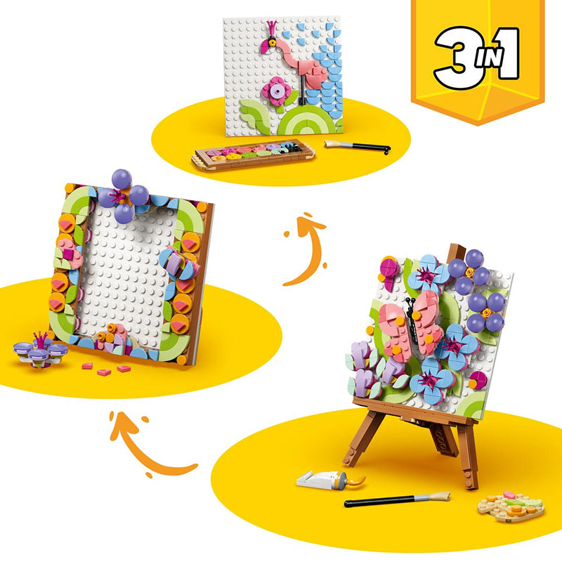 LEGO 3-in-1 Floral Art Decor Painting
