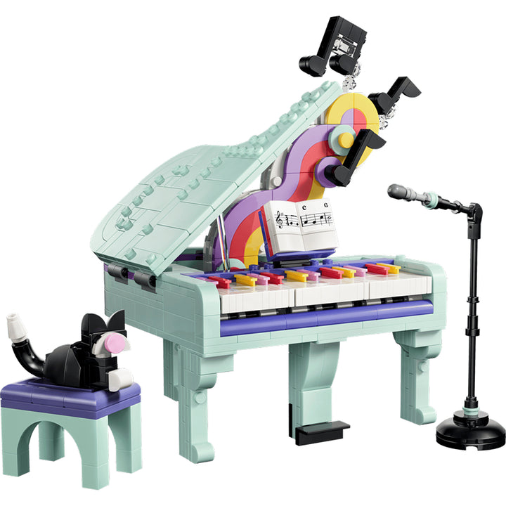 LEGO 3-in-1 Music Decor Piano with Cat