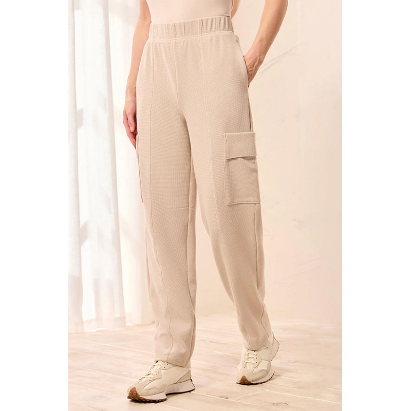Tribal Pull On Ankle Pant with Cargo Pockets