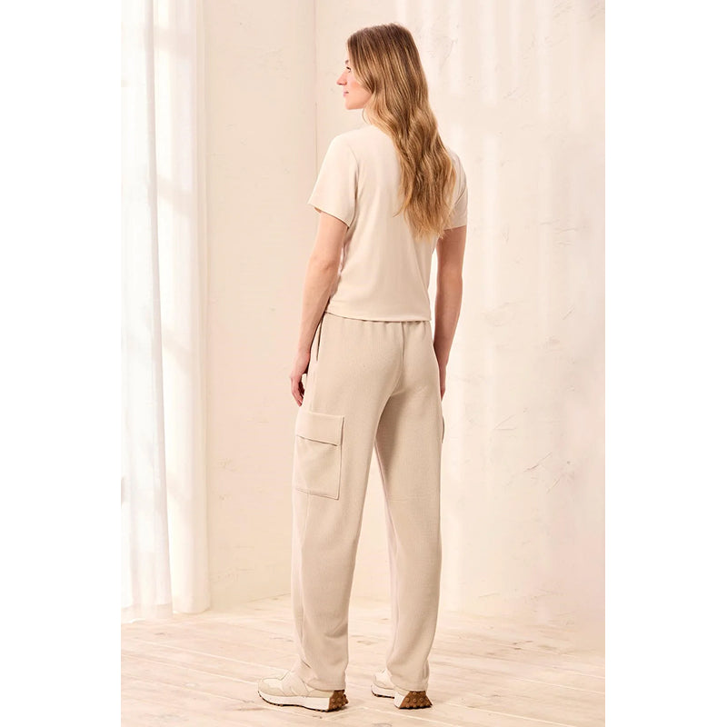 Tribal Pull On Ankle Pant with Cargo Pockets