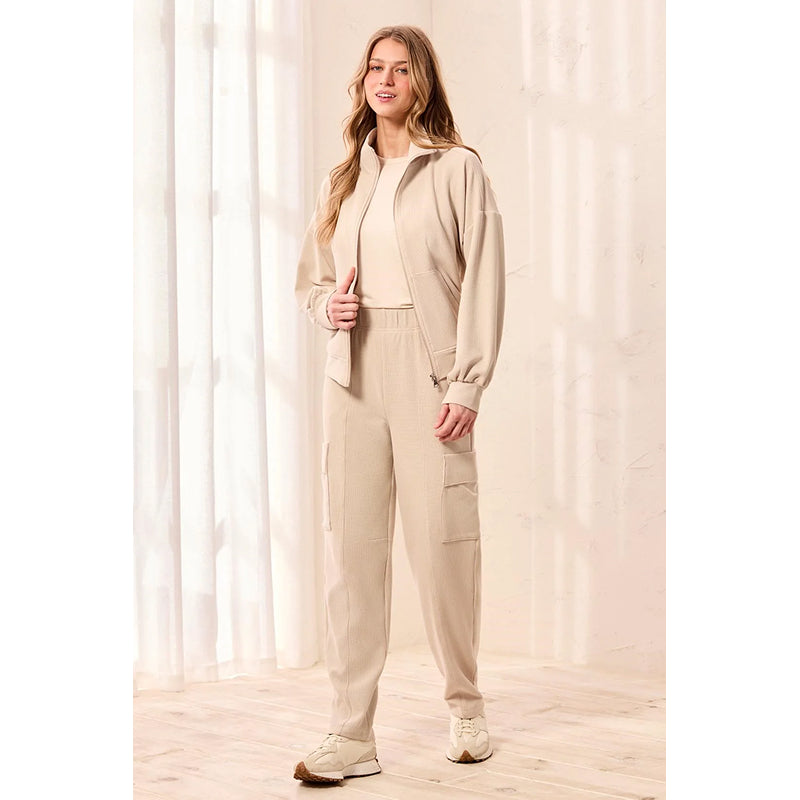 Tribal Pull On Ankle Pant with Cargo Pockets