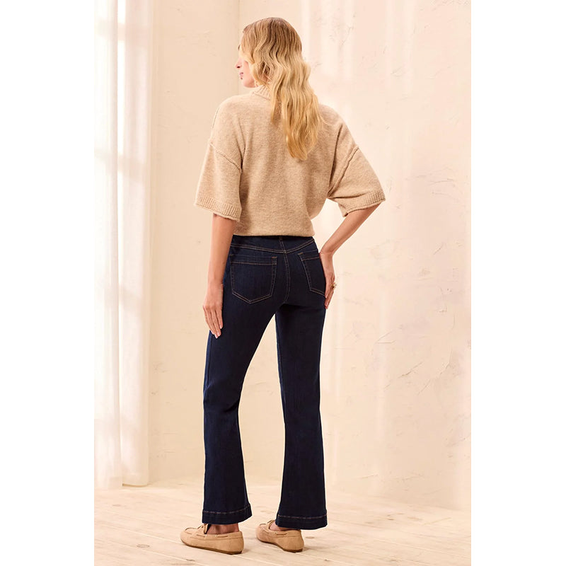 Jean évasé à enfiler en denim extensible Boundless Audrey de Tribal