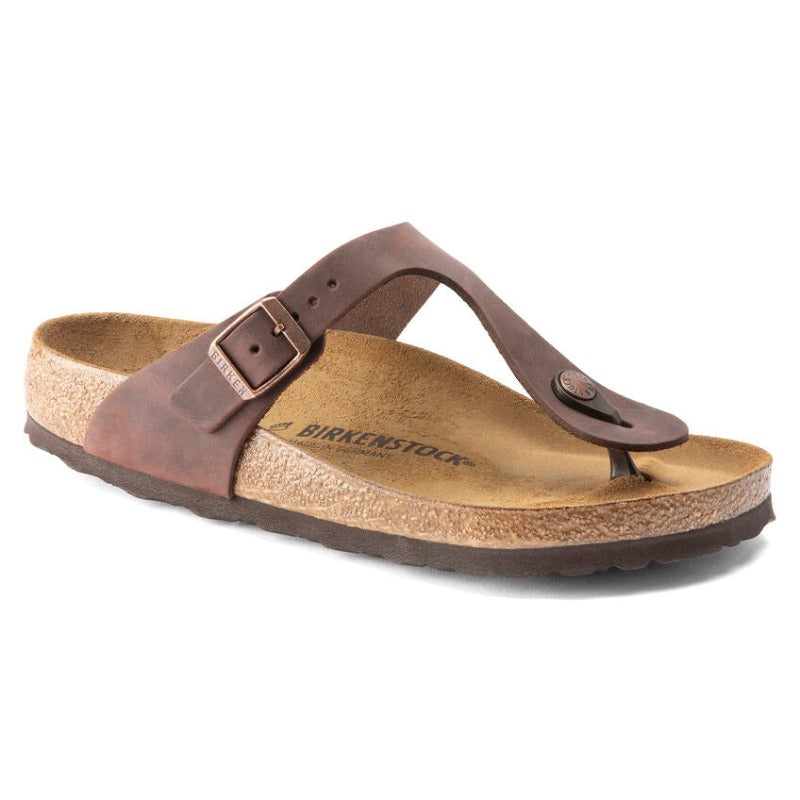 Birkenstock Gizeh Habana Oiled Leather - Regular