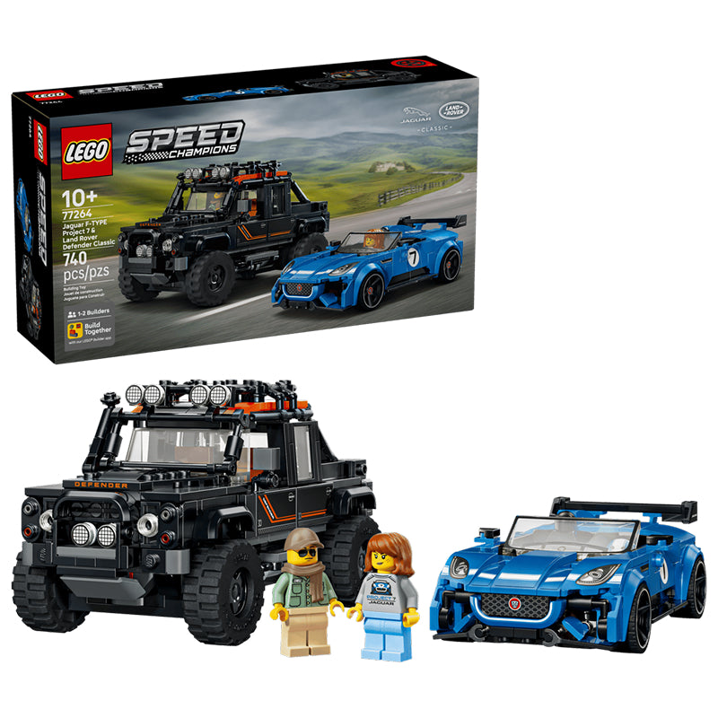 LEGO Jaguar Project 7 & Land Rover Defender