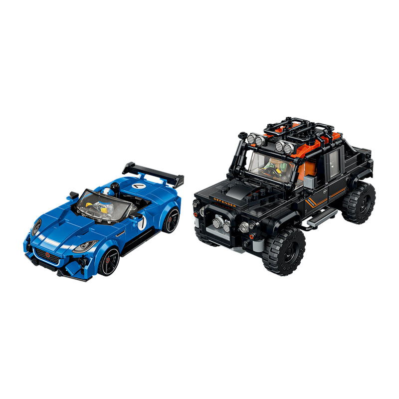 LEGO Jaguar Project 7 & Land Rover Defender