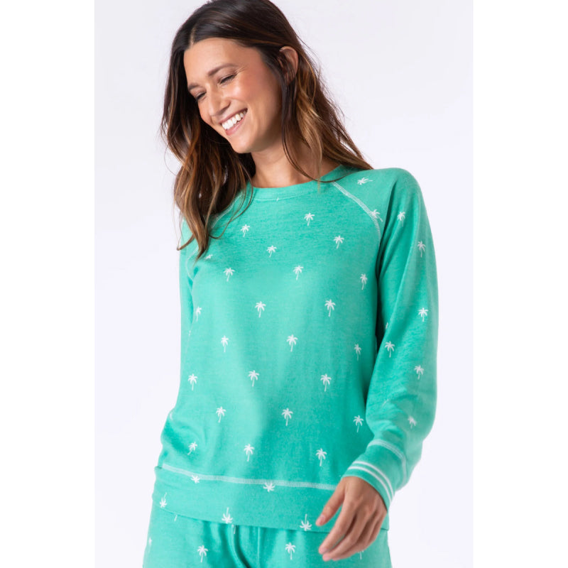 PJ Salvage Beach More Worry Less Long Sleeve Top