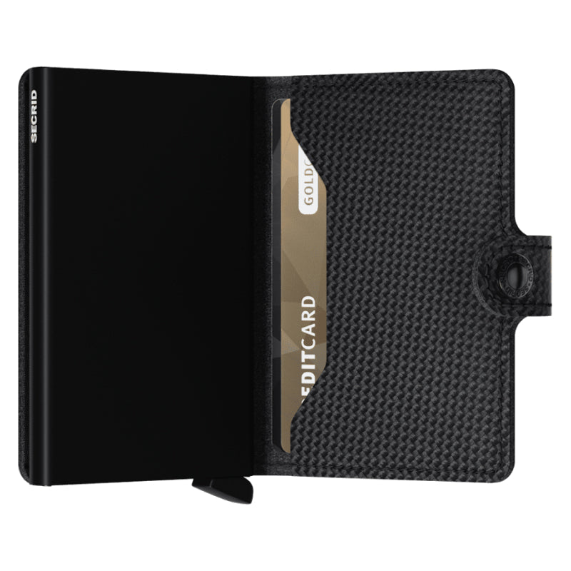 Secrid Mini Wallet - Carbon Black