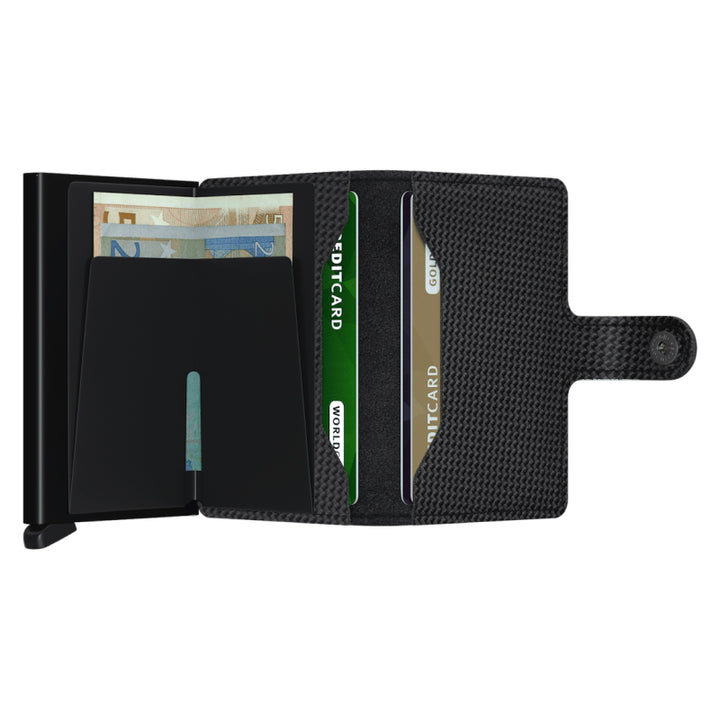 Secrid Mini Wallet - Carbon Black