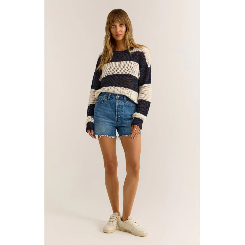 Z Supply Broad Beach Stripe Sweater