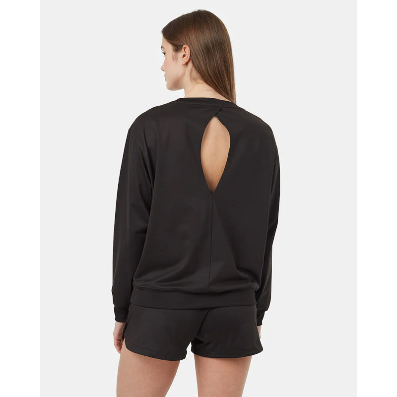 Tentree Active Soft Knit Open Back Crew