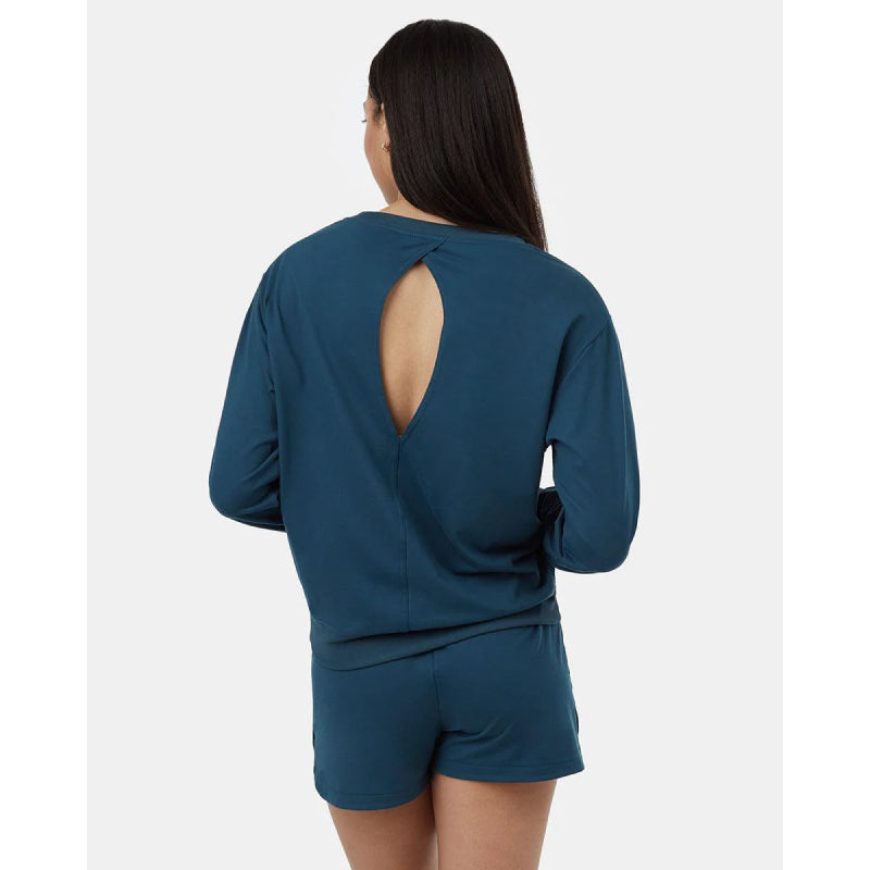 Tentree Active Soft Knit Open Back Crew