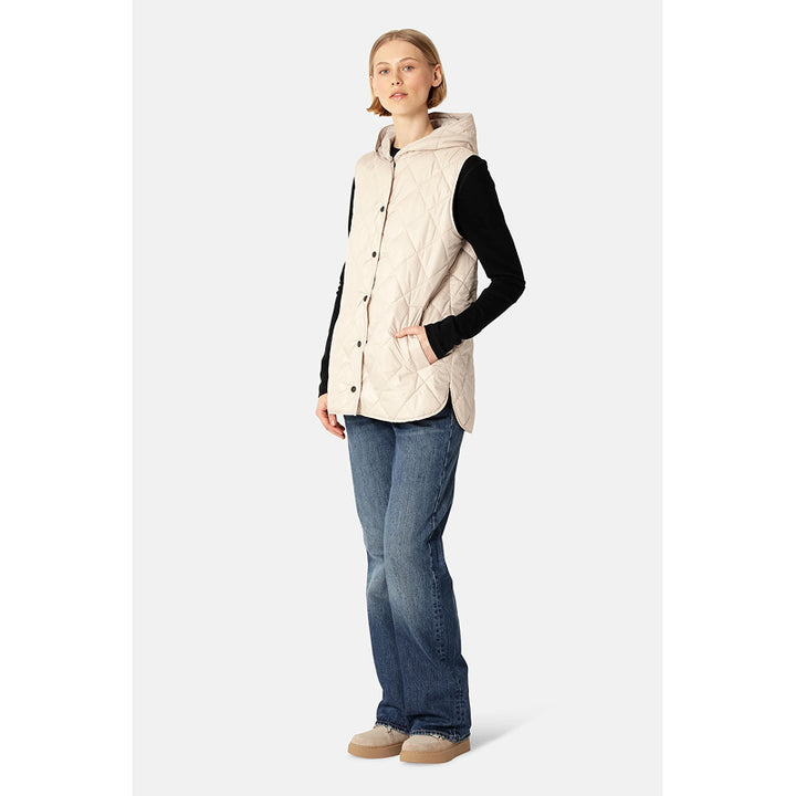 Ilse Jacobsen Long Quilted Vest