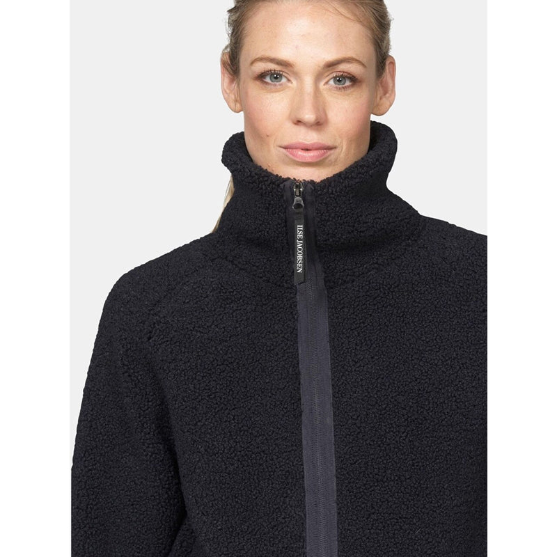 Ilse Jacobsen Short Pile Jacket with Zipper