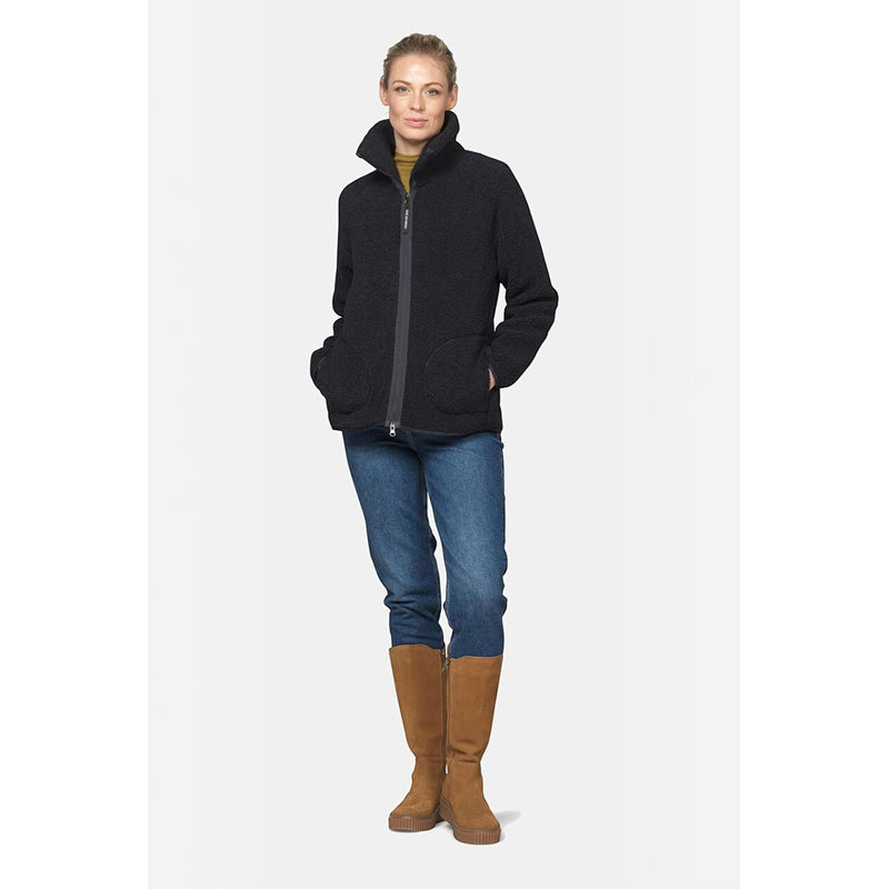 Ilse Jacobsen Short Pile Jacket with Zipper