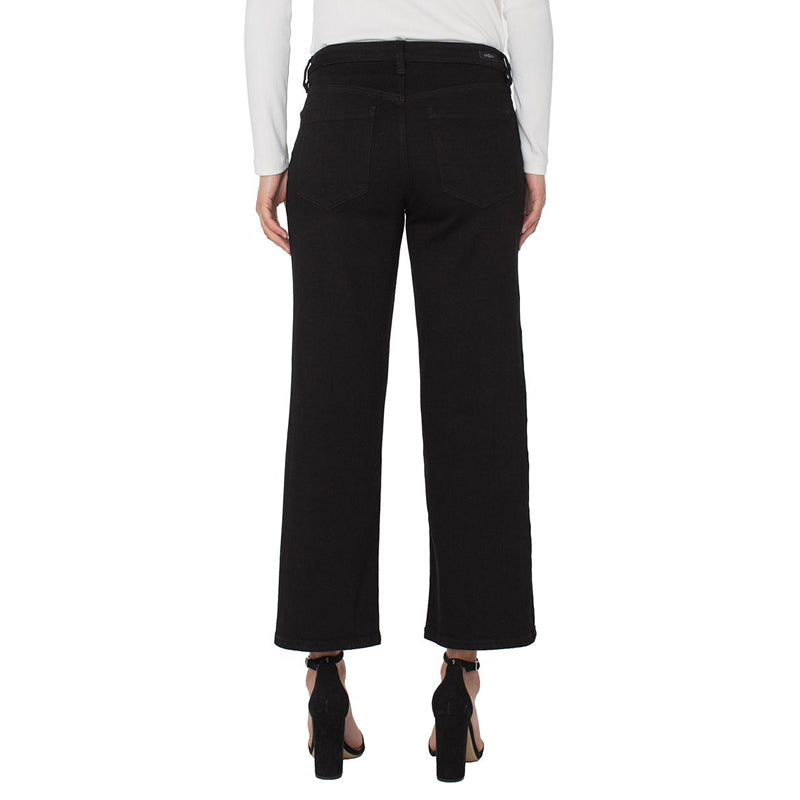 Liverpool Stride Crop Wide Leg 28"