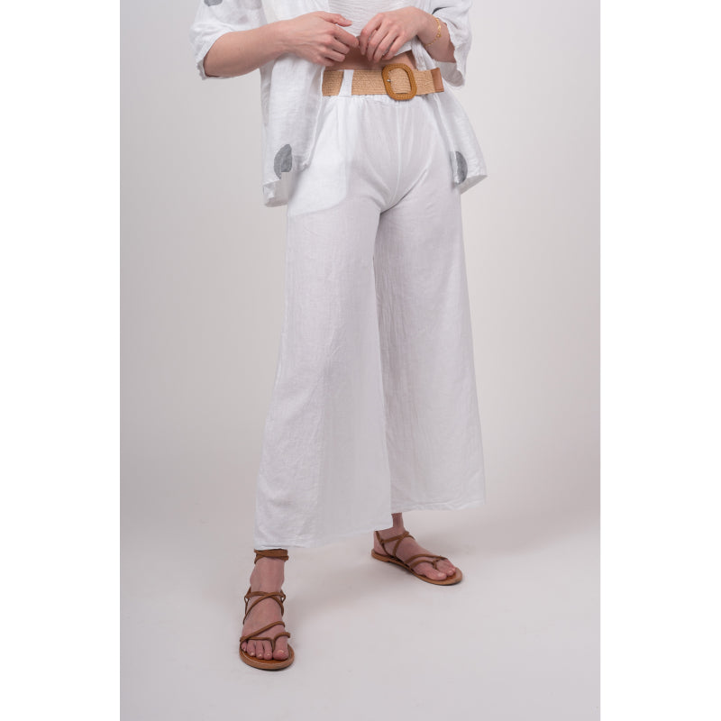 Me & Gee Flowy Linen Pant