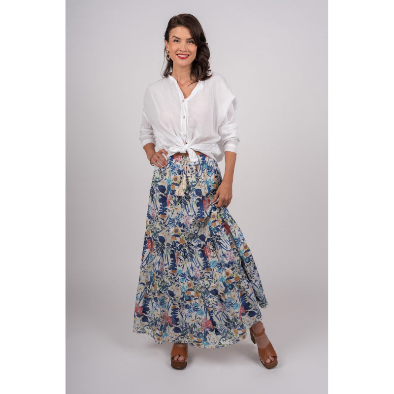 Julietta Pull On Printed Skirt