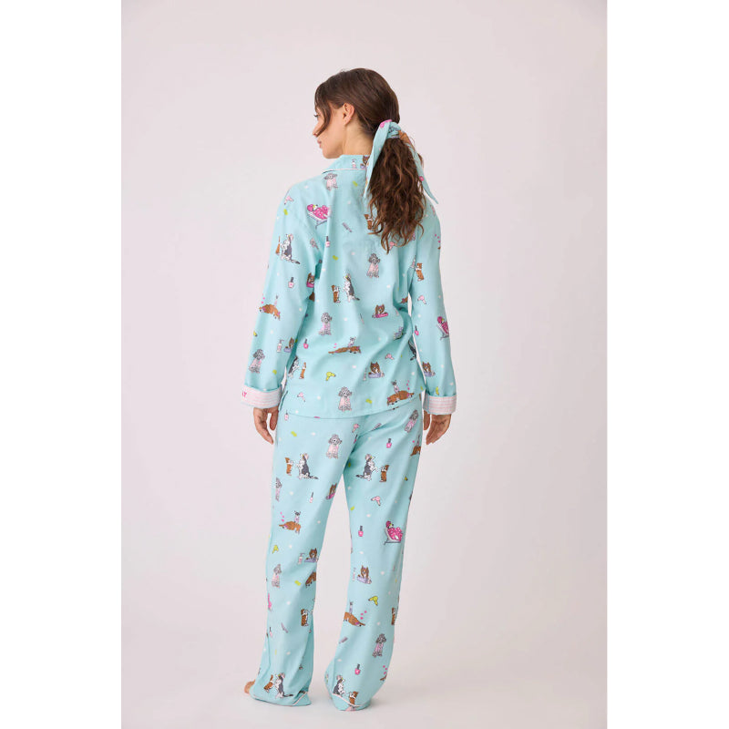 PJ Salvage Spaw Day Flannel PJ Set