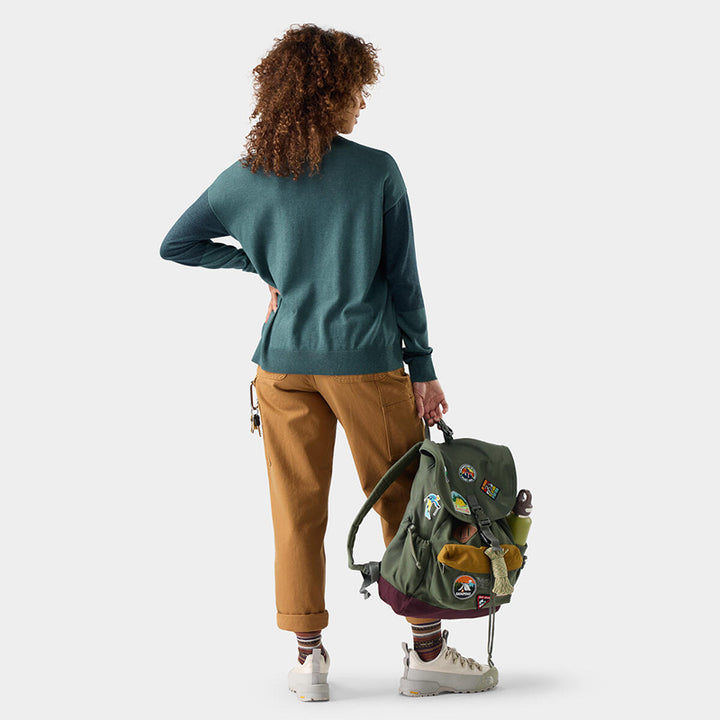 Smartwool Women's Edgewood Colorblock Crew Sweater