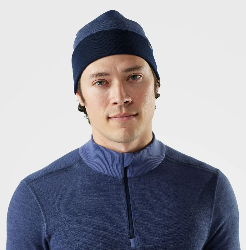 Bonnet réversible à revers en laine mérinos thermique Smartwool 