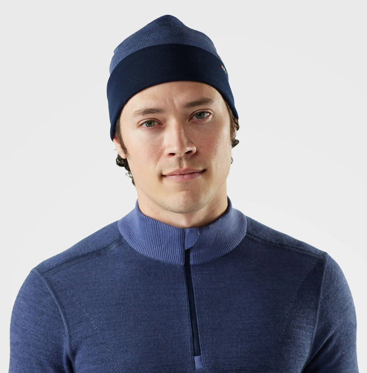 Bonnet réversible à revers en laine mérinos thermique Smartwool 