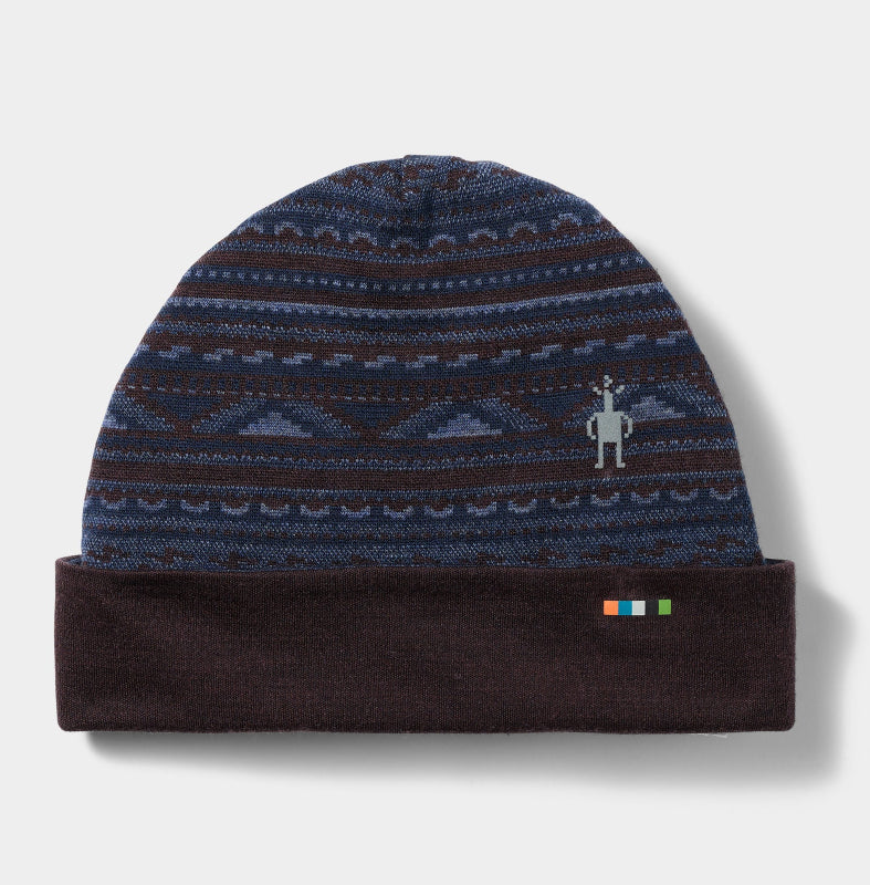 Bonnet réversible à revers en laine mérinos thermique Smartwool 