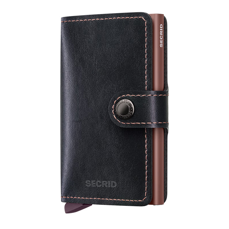 Secrid Miniwallet MIRUM Plant-Based Black-Rose