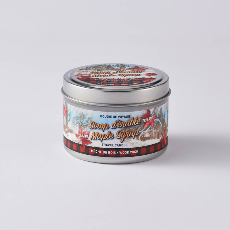 Seracon Maple Syrup Candle With Wood Wick