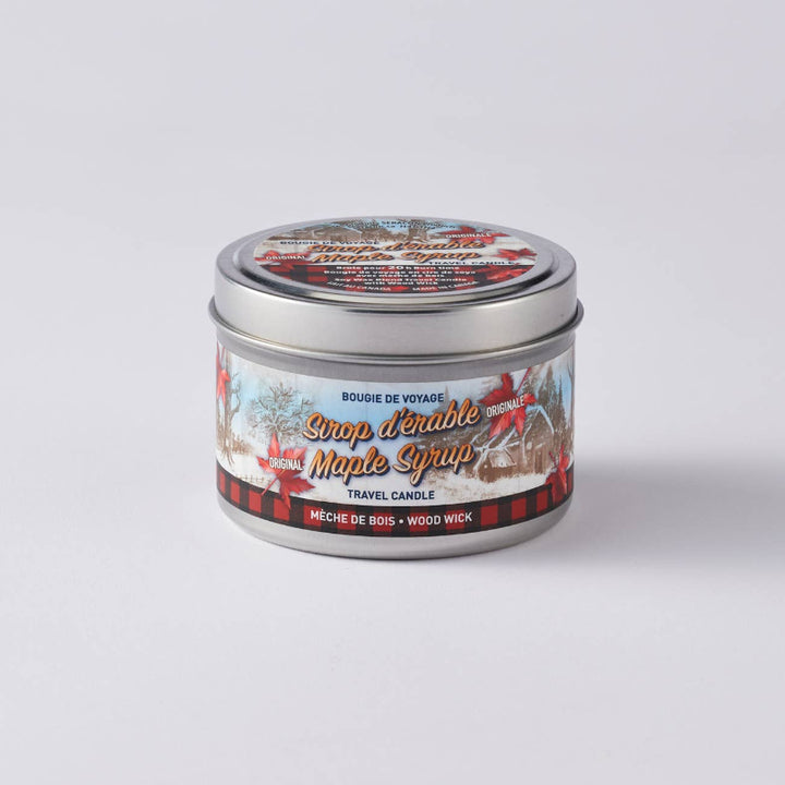 Seracon Maple Syrup Candle With Wood Wick