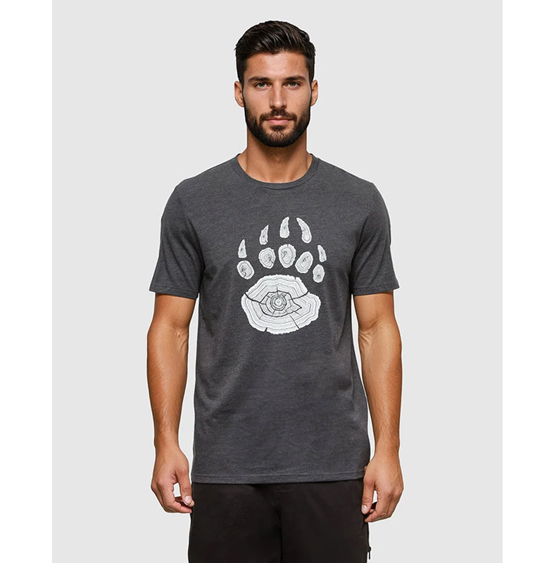 T-shirt à griffes d'ours pour hommes Tentree 