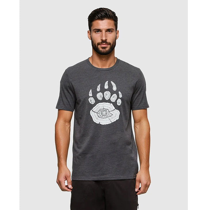 T-shirt à griffes d'ours pour hommes Tentree 