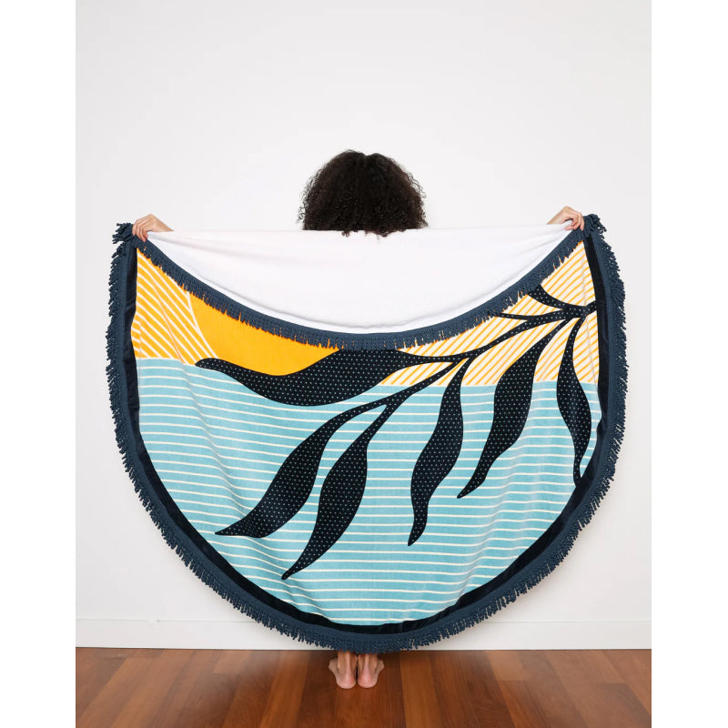 Tofino Towel THE SEASIDE | Velour Round Towel
