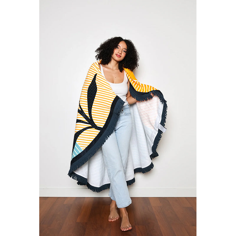 Tofino Towel THE SEASIDE | Velour Round Towel