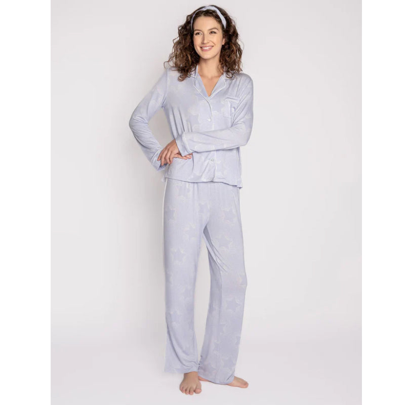 PJ Salvage Women's Loungewear Ski Jammie Classics Pajama Pj Set