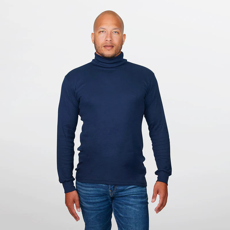 Stanfields Men's Rib Turtleneck