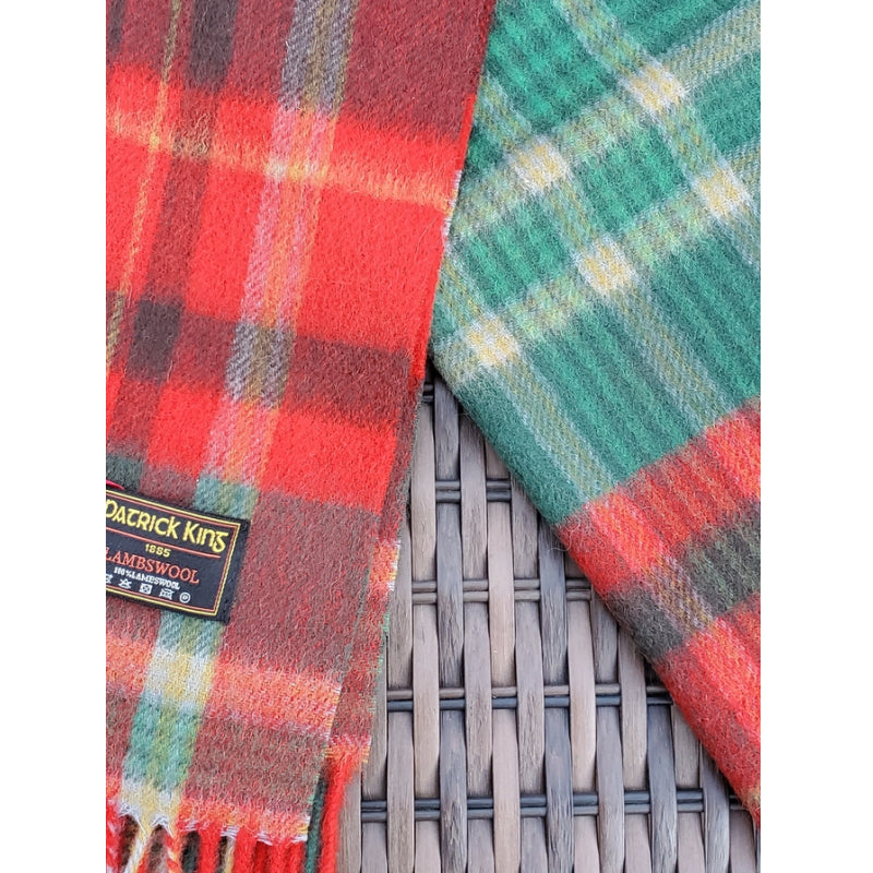 Patrick King Woollen Company - Lambswool Tartan Scarf