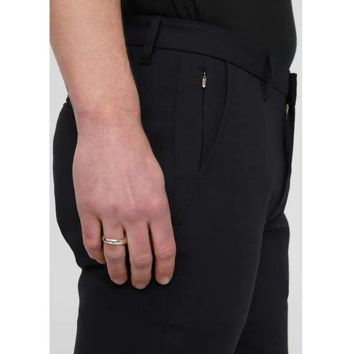 DU/ER NuStretch Relaxed Taper Trouser - Black